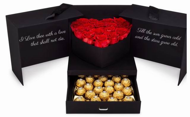 Luxury Custom Logo Macaron Candy Truffle Chocolate Candy Package Magnetic Gift Box Packaging With Paper Insert